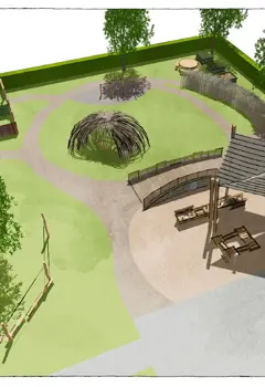 Een groen speelpark voor onze kleuters