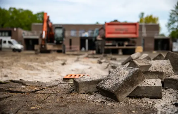 Van steenvlakte tot groen speelpark 